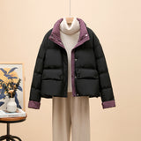 2024 New Korean Version Loose Cotton-Padded Coat And Thick Cotton-Padded Jacket