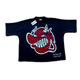 Yidouxian Trend New High Street Boys't-Shirts Loose Printing Short-Sleeved Lovers Cartoon Characters