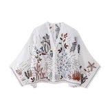 Yidouxian Cotton Shirt 5107046 Embroidered Skirt 5107050 Set