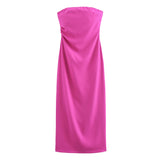 Yidouxian Is Lined With New Women's Dress, Sexy And Fashionable Flute Dress 2698707