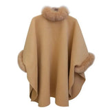 Yidouxian Elegant Zipper Thick Warm Faux Fur Collar Women Coats All-match Soft Half Sleeve Women's Clothing Oversized Faux Fur Coat