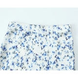 Yidouxian New 2024 Women Floral Print Satin Long Skirt Vintage High Elastic Waist A-line Spring Summer falda larga
