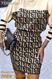 Yidouxian Women Long Sleeve Stitching Dress Office Ladies Slim Bag Hip Mini Dress O-neck Boaycon Dress Robes De Soirée