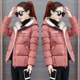 Yidouxian jacket women's short 2023 new down cotton jacket winter jacket women's loose and thickened cotton jacket