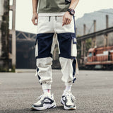 Yidouxian Joggers Men 2023 Spring Autumn Fashion Sweatpants Men's pants Casual Slim Ankle-length Men Trousers Women's Pants