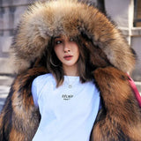 Yidouxian and warm winter women's fur, inner lining, fur coat, women's off-season treatment