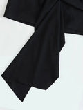 Yidouxian TRAF 2023 Spring Summer Black Elegant High Waist Skirts Women Irregular Back Zipper Office Mini Skirts