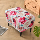 Yidouxian Style Wing Chair Cover Stretch Spandex Armchair Cover Relax Sofa Slipcovers With Seat Cushion Covers Footstool Covers