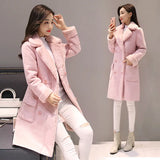 Yidouxian Winter New Coat Women's Cotton Coat Cotton Coat Mid length Coat