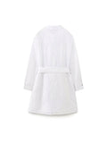 Yidouxian TRAF Embroidered Dress Women 2023 Elegant With Belt Cutout Dresses Woman Long Sleeves Ladies Dresses Summer Mini Dress