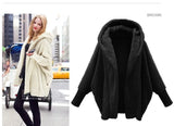 Yidouxian and Winter 2023 Women's Solid Color Long Sleeve Hooded Loose Plush Coat for Women