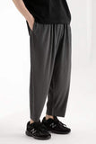 Yidouxian 2023 New Men's Miyake Folding Fashion Pants Plus Size Japan Pleated Crop Pants High Flexibility Harem Pants Men