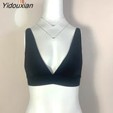 Yidouxian Tank Top Knitting Crop Tops Women Summer Camis Backless Camisole Fashion Casual Tube Top Female Sleeveless Cropped Vest