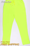 Yidouxian 2023 Neon Green Solid Tracksuit Women 2 Piece Sets Casual Outfit Pants Set Suit Long Sleeve Clothing Set Streetwear Femme