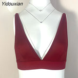 Yidouxian Tank Top Knitting Crop Tops Women Summer Camis Backless Camisole Fashion Casual Tube Top Female Sleeveless Cropped Vest